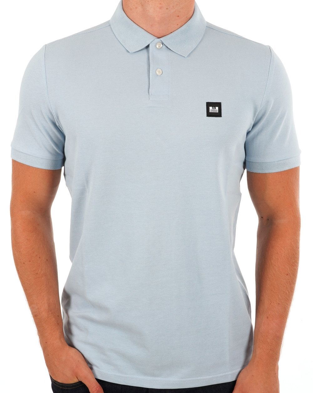 Weekend Offender Polo Himmelblau