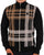 Trojan Check Zip Thru Black