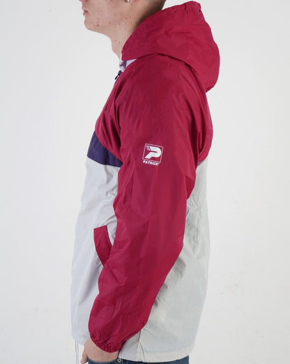 Patrick Cagoule Retro 80er OG Burgundergrau