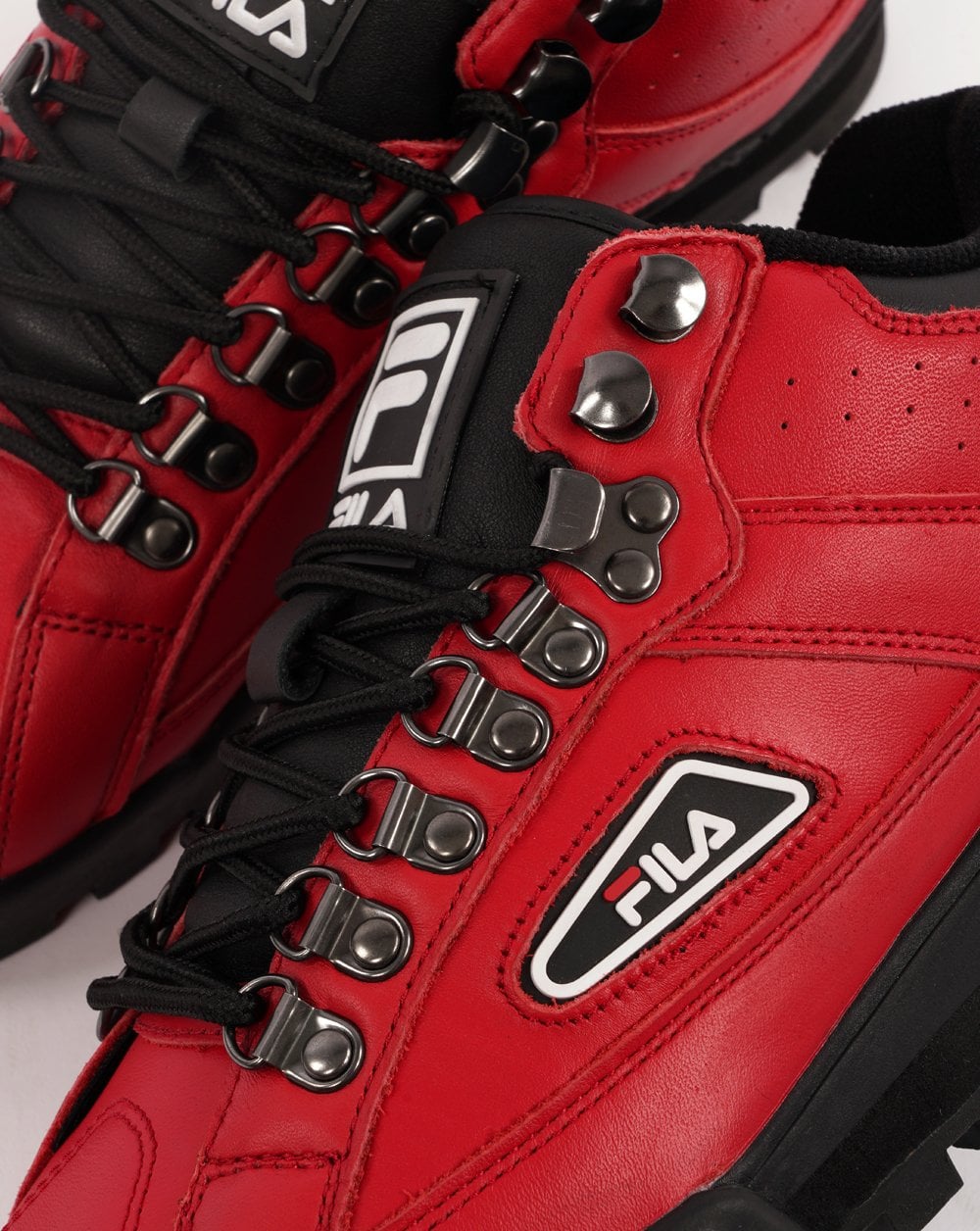 Fila Vintage Trailblazer Stiefel Rot