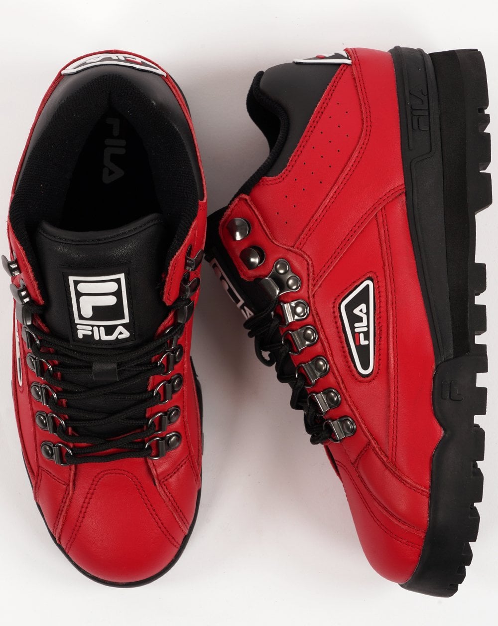 Fila Vintage Trailblazer Stiefel Rot