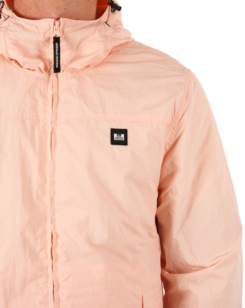 Weekend Offender Windjacke mit Kapuze, Pfirsich
