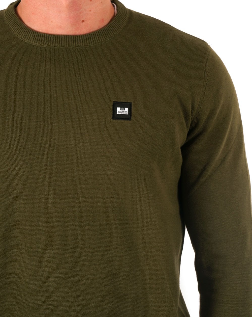 Weekend Offender Solace Strickpullover Dunkelgrün
