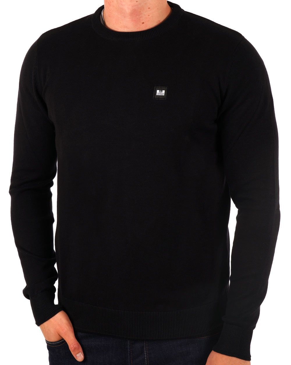 Weekend Offender Solace Knit Jumper Black