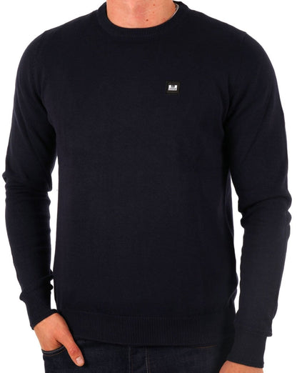 Weekend Offender – Solace – Strickpullover in Marineblau