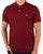 Gant Shield Pique Polo Dark Red