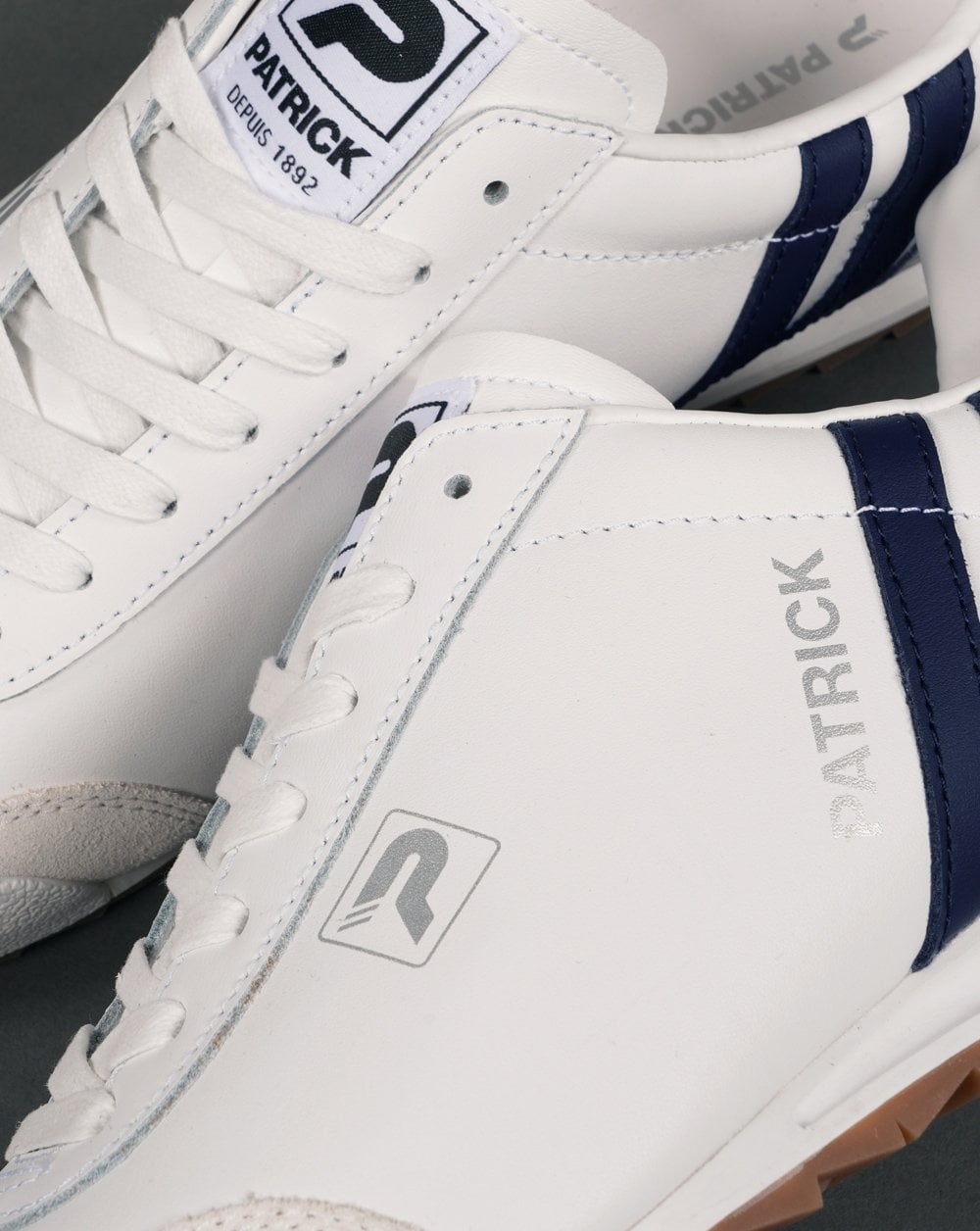 Patrick Original Sneakers Weiß/Marineblau
