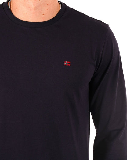 Napapijri Salis LS T-Shirt Marineblau