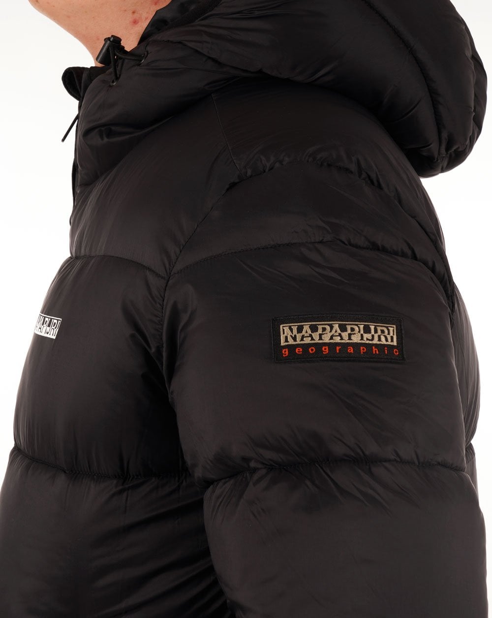 Napapijri Suomi Kapuzen-Pufferjacke Schwarz