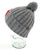 Napapijri Semiury Bobble Hat Mid Grey Marl