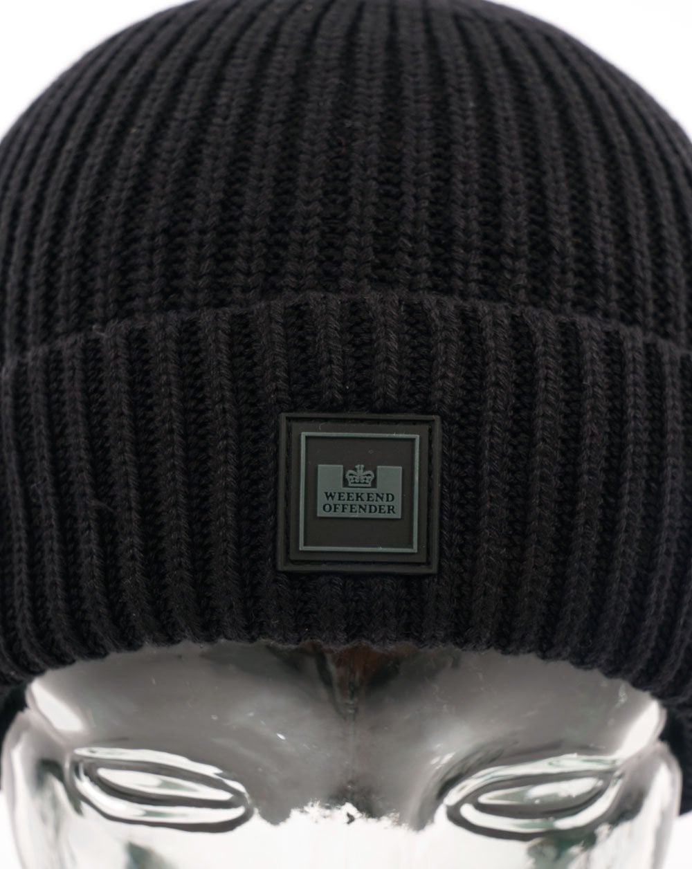 Weekend Offender Kettama Rippenmütze Schwarz
