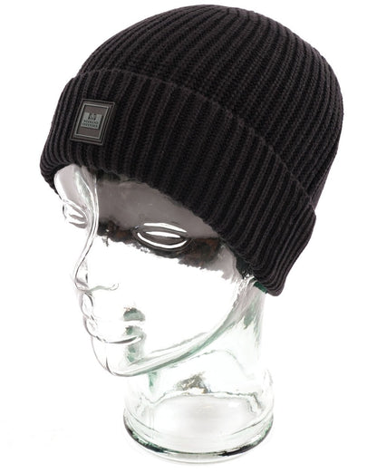 Weekend Offender Kettama Rippenmütze Schwarz