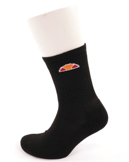 Ellesse – Tisbi – Schwarze Socken im 3er-Pack