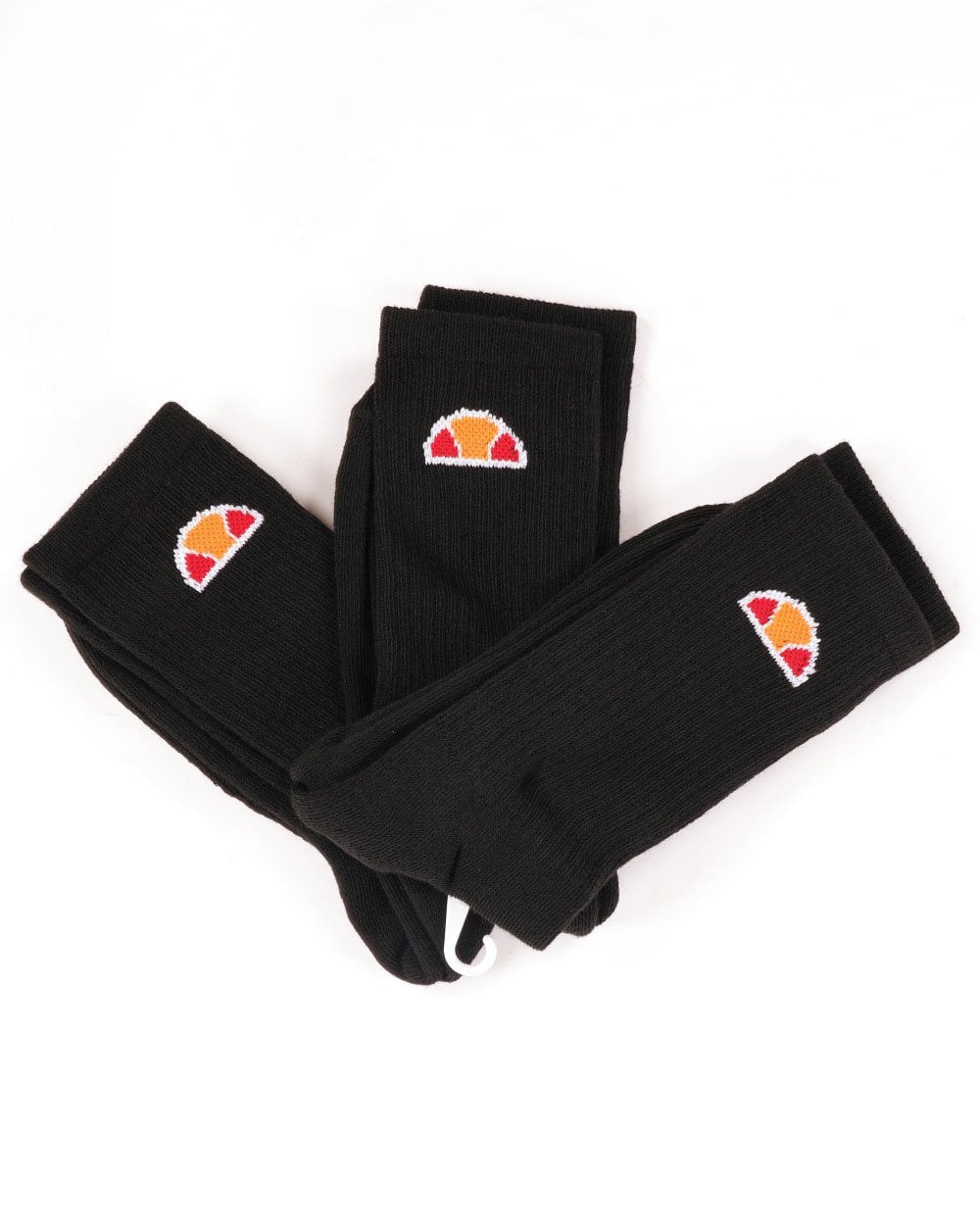 Ellesse – Tisbi – Schwarze Socken im 3er-Pack