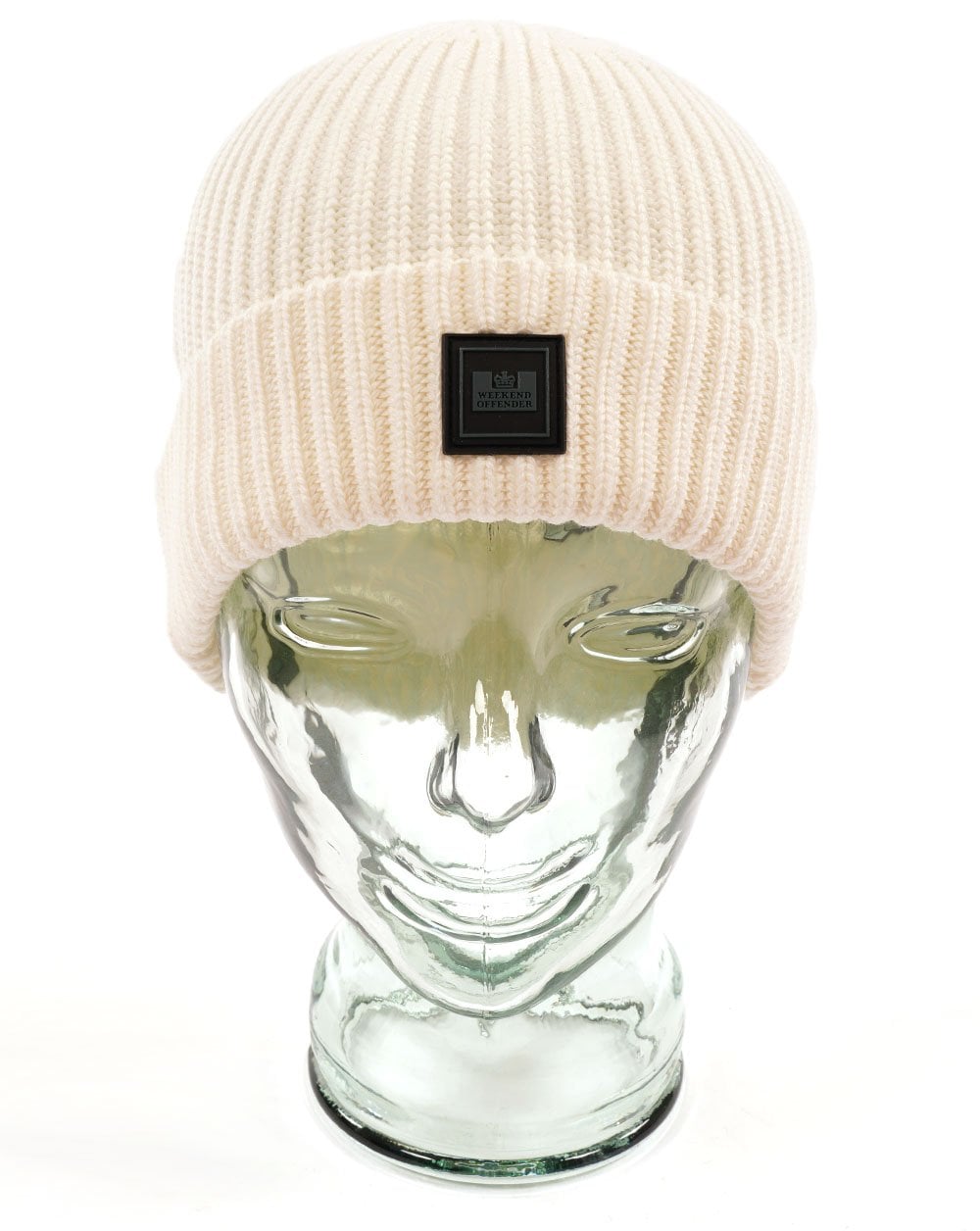 Weekend Offender Kettama Rippenmütze Winterweiß