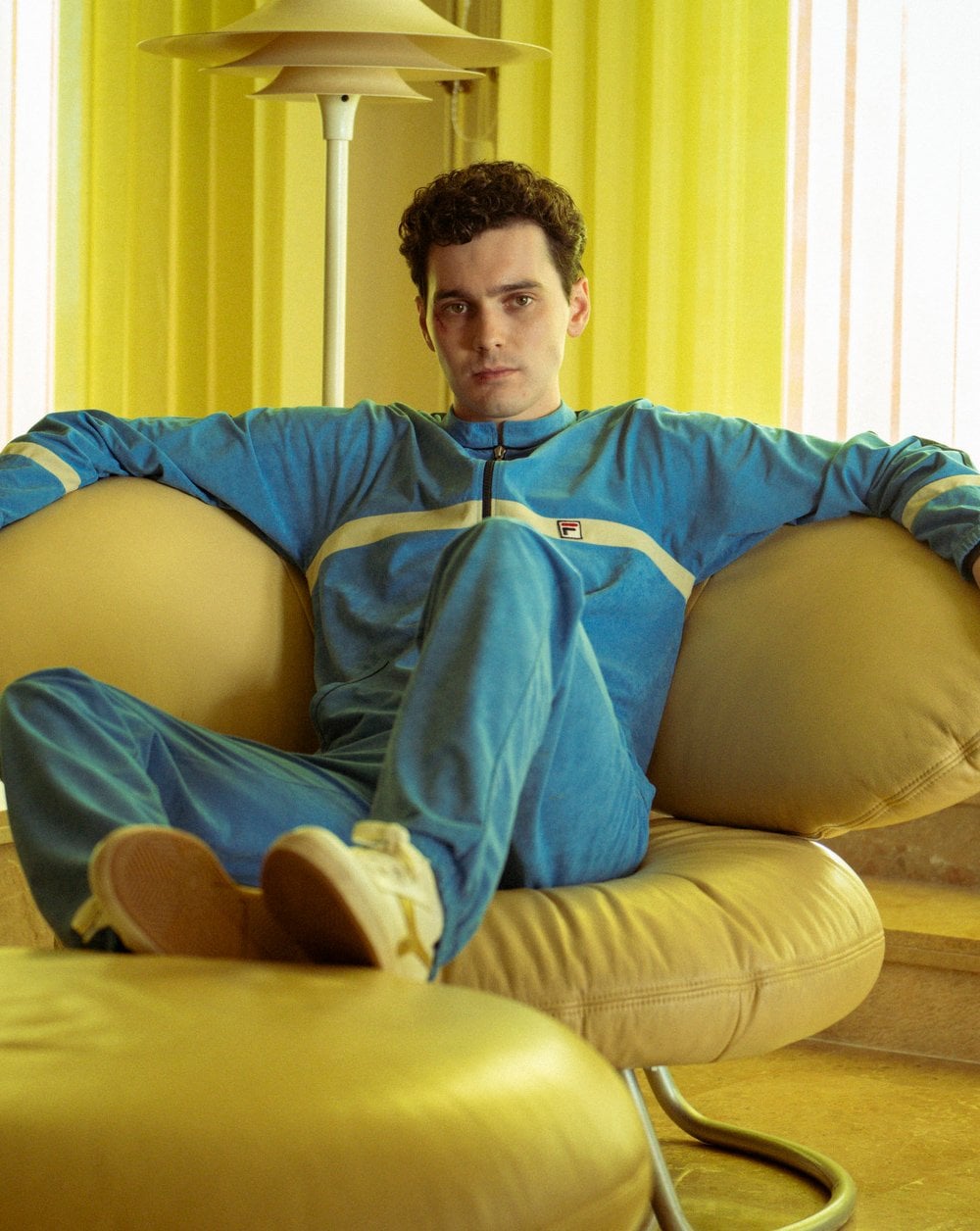 Fila Vintage Zio Trainingsjacke Französischblau