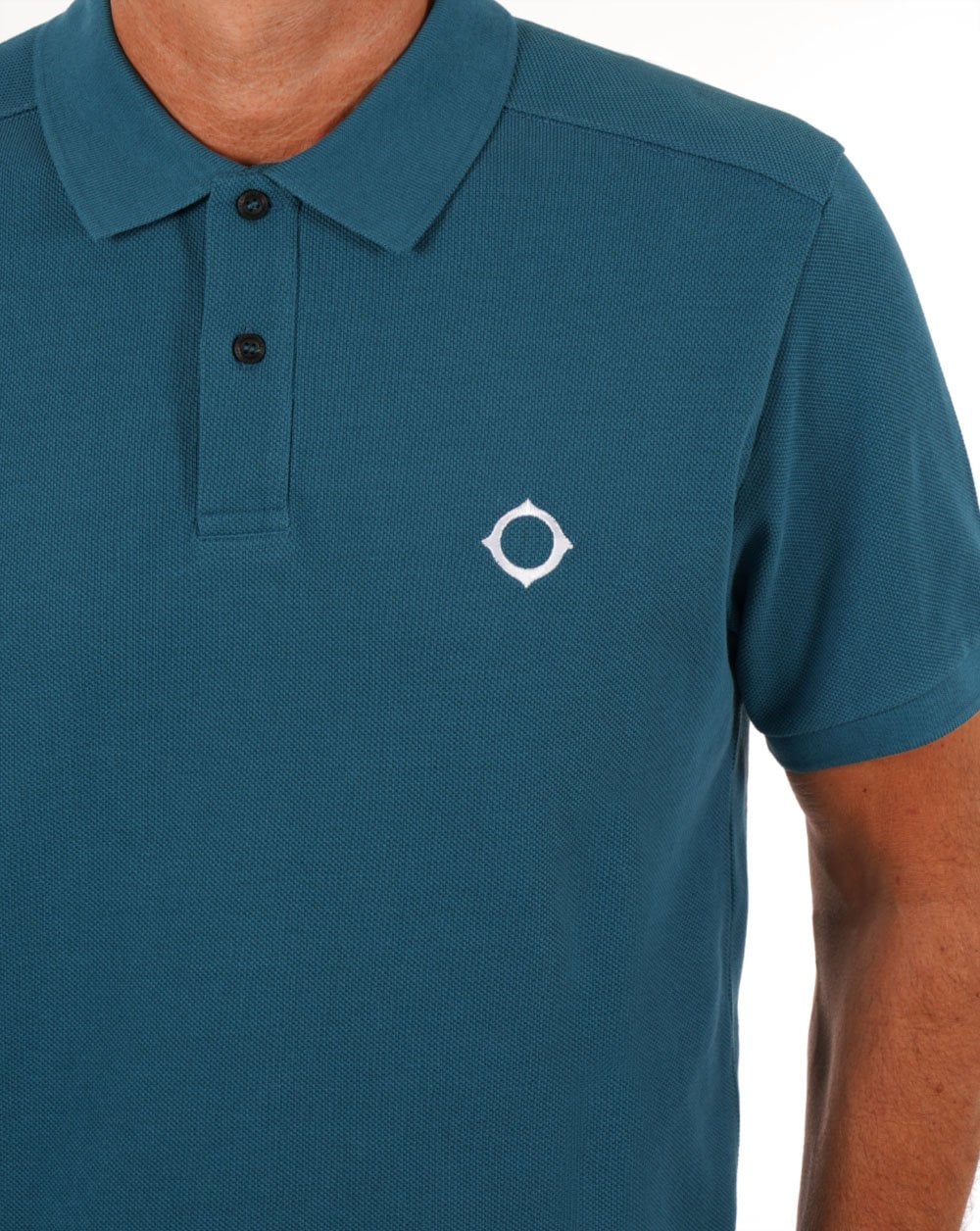 Ma.strum Piqué-Poloshirt Sturmblau
