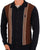 Gabicci Vintage Hanson Button Through Knit Navy