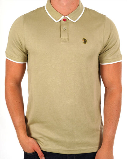 Luke Meadtastic Poloshirt Salbeigrün