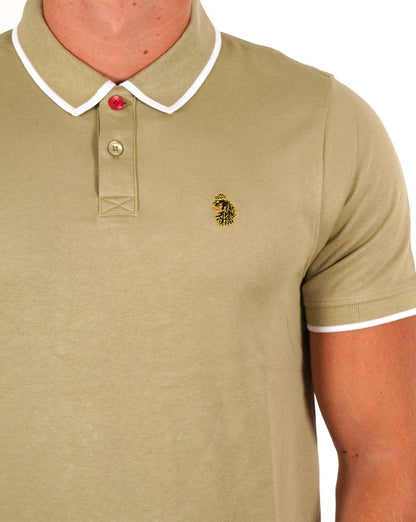 Luke Meadtastic Poloshirt Salbeigrün