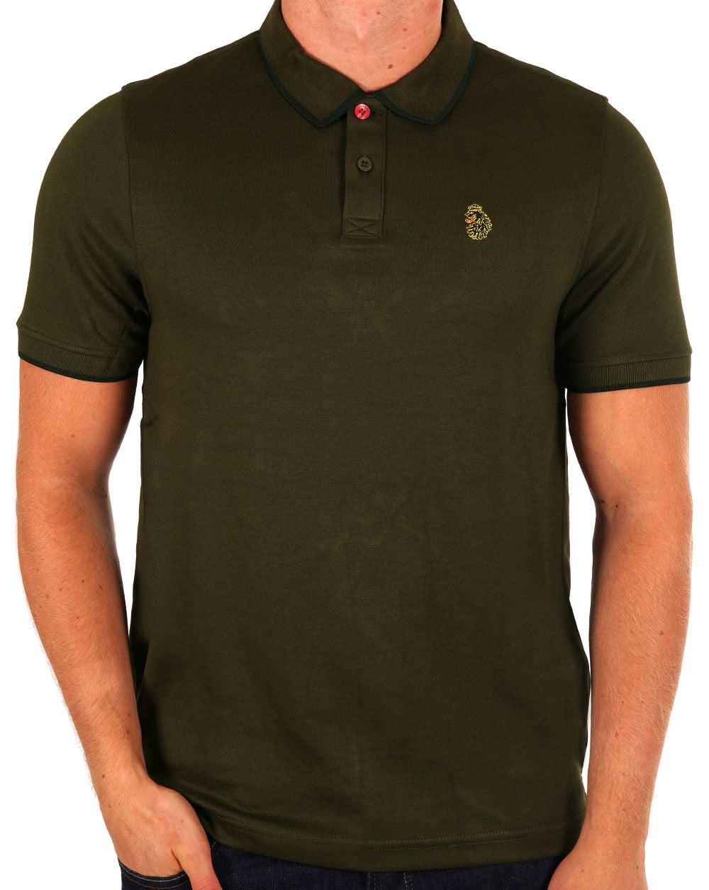 Luke Meadtastic Poloshirt Dunkelgrün