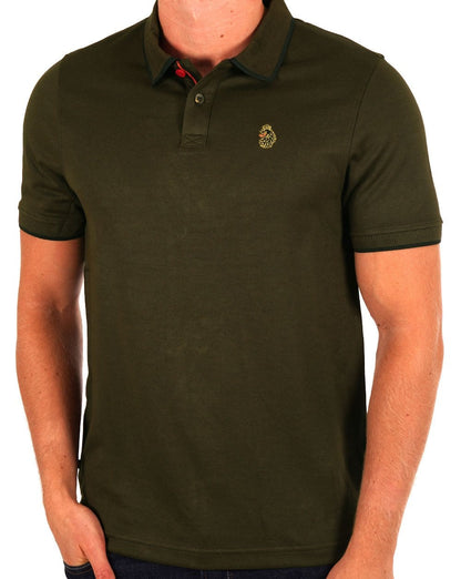 Luke Meadtastic Poloshirt Dunkelgrün