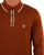 Gabicci Vintage Lineker LS Knitted Polo Toffee