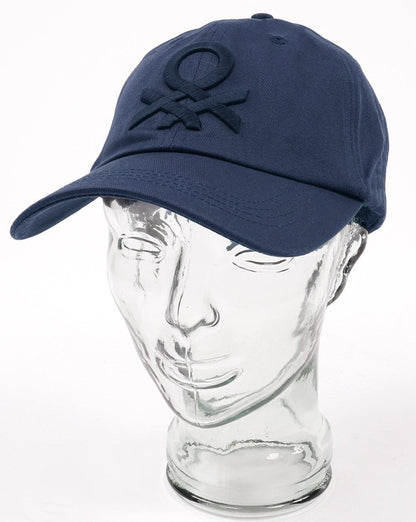 Benetton Logo Cap Marineblau