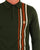 Gabicci Vintage Soda LS Knit Polo Forest