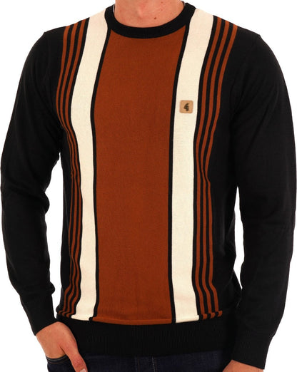 Gabicci Vintage Cruger Strickpullover Schwarz
