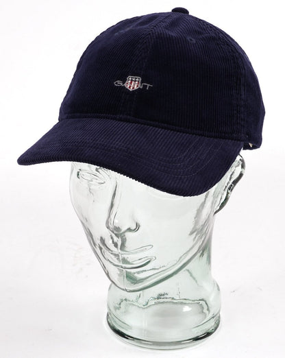 Gant Shield Cord Cap Marineblau