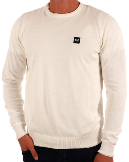 Weekend Offender Solace Strickpullover Winterweiß