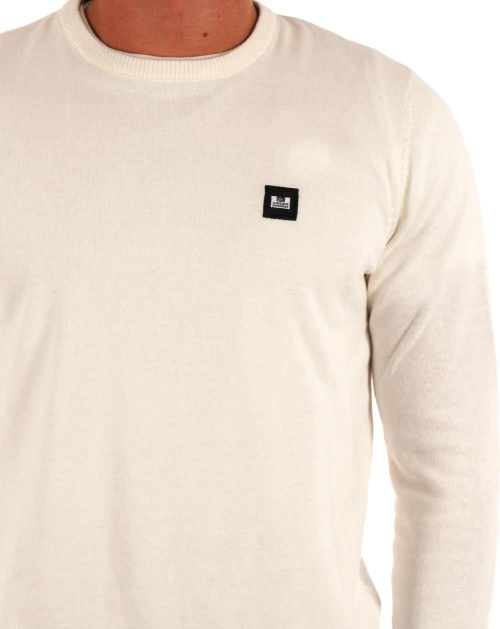 Weekend Offender Solace Strickpullover Winterweiß