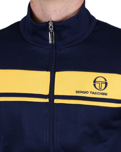 Sergio Tacchini Masters Trainingsjacke Marineblau Gelb