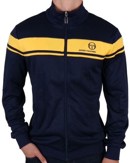 Sergio Tacchini Masters Trainingsjacke Marineblau Gelb