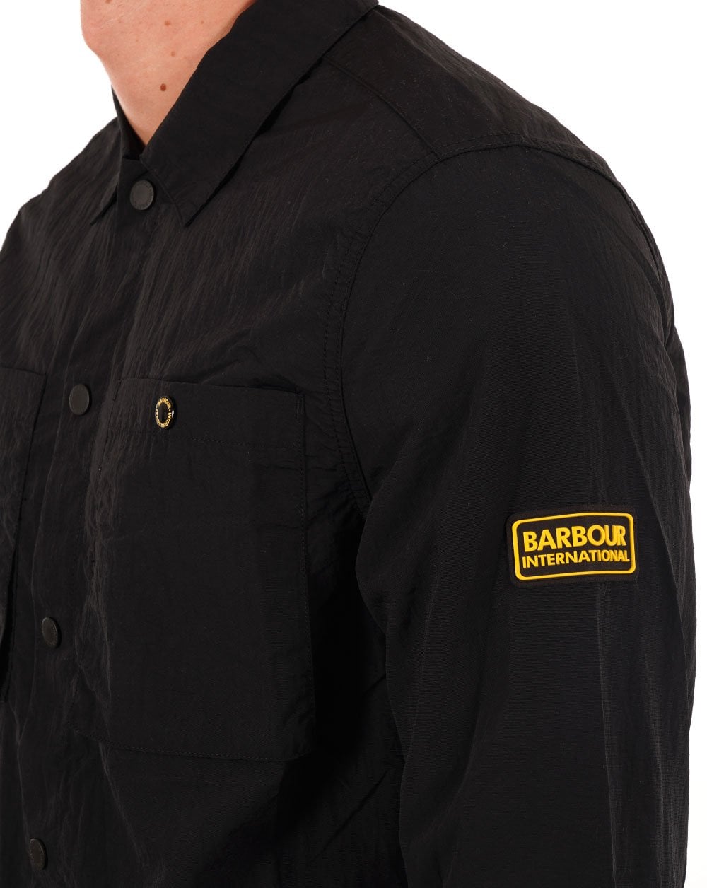 Barbour International Cadwell Überhemd Schwarz