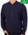 Benetton Zip Through Track Jacket Navy