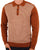 Gabicci Vintage Weaver LS Knit Polo Toffee