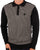 Gabicci Vintage Weaver LS Knit Polo Black
