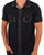 Gabicci Vintage Full Button Polo Navy