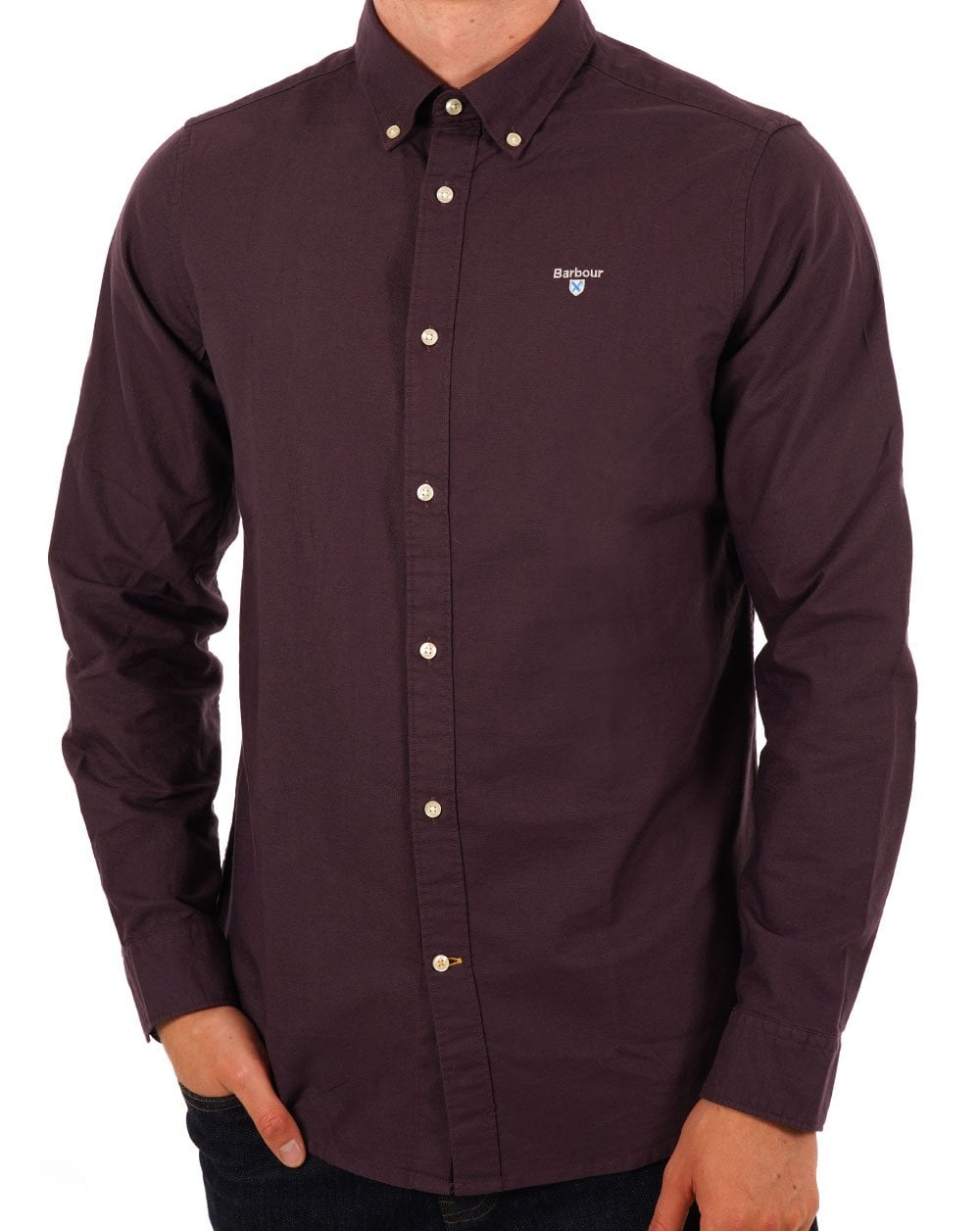 Barbour Oxtown Langarmhemd Feige