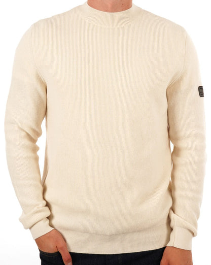 Barbour International Strickpullover Kreide