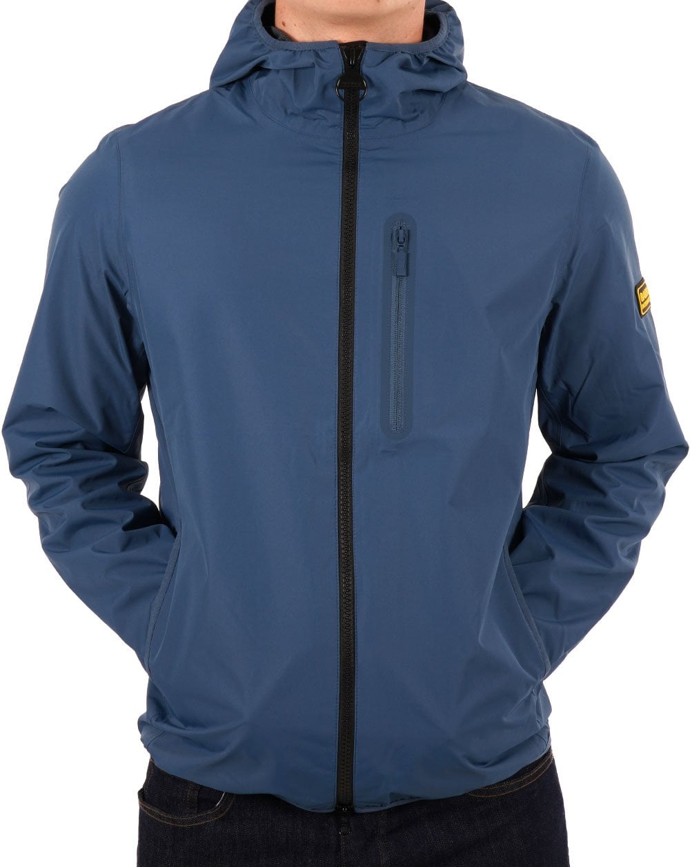Barbour International Essential Jacke Washed Inky
