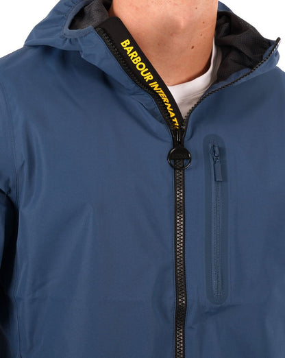 Barbour International Essential Jacke Washed Inky