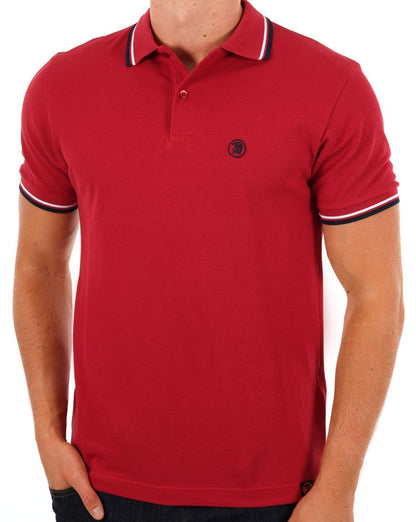 Trojan Twin Tipped Signature Polo Blutrot