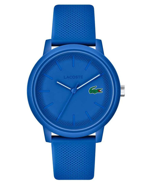 Lacoste 12.12 3 Hand Silicone Watch Royal Blue
