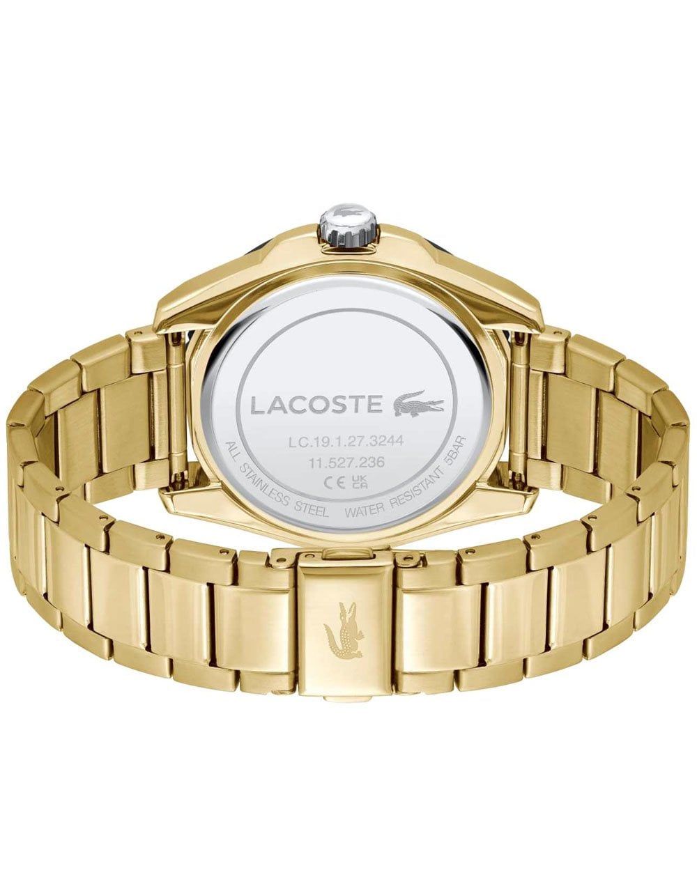 Lacoste Finn Uhr Gold/Schwarz