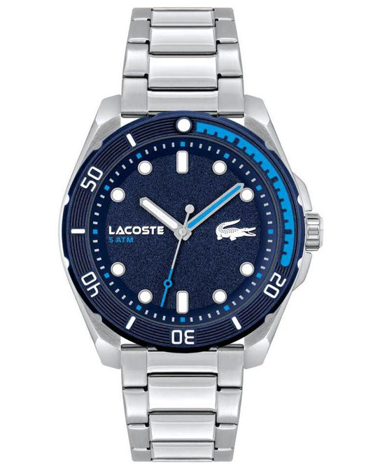 Lacoste Lacoste Finn Uhr Silber/Blau