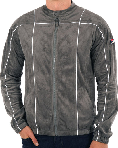 Fila Vintage Terrinda Trainingsjacke Anthrazit/Weiß
