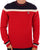 Fila Vintage Siro Crew Knit Jumper Red